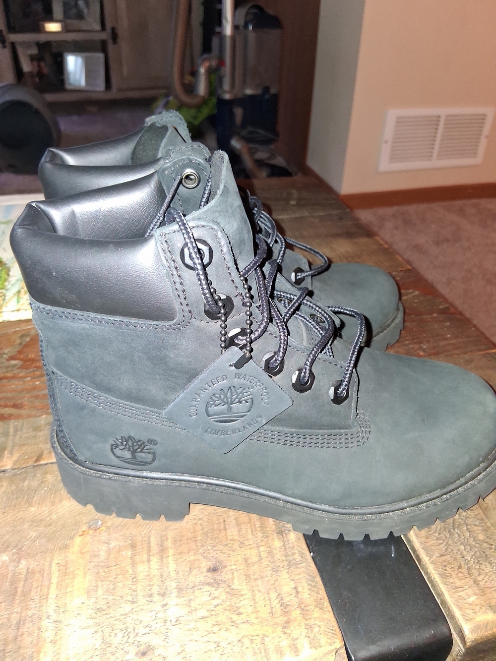 Timberland Kids' Classic Waterproof Boots - Black Size 4